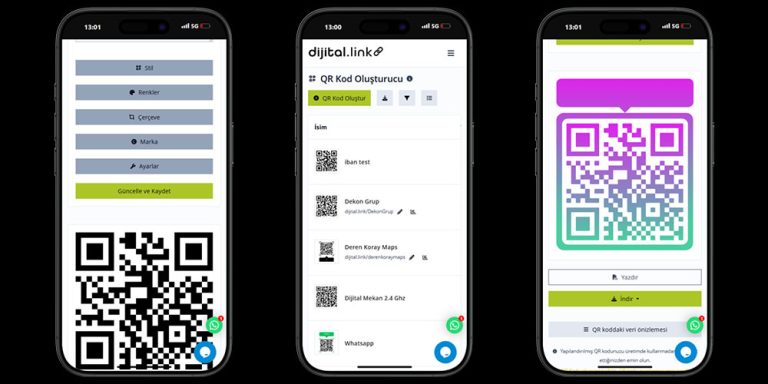 QR kod oluştur